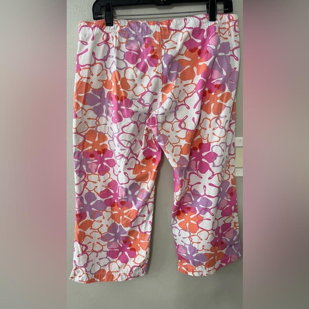 🧡 Vintage OP Floral Capri Pants | Size 9 | Cotton Summer Y2K Surf